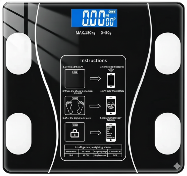 Bioimpedancia 8 Parámetros.